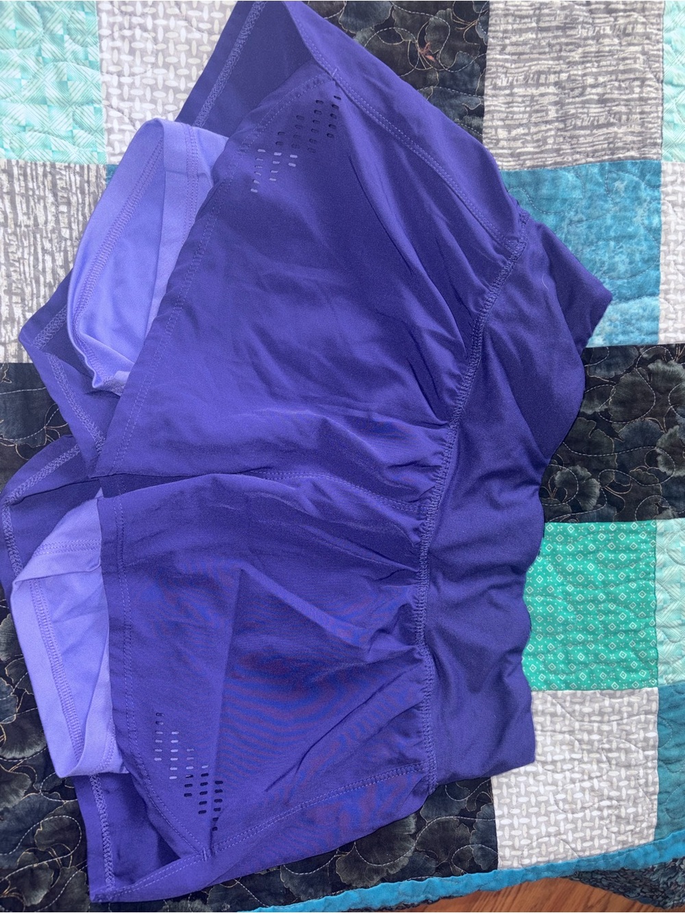 Vintage Y2K Champion Purple Women's Athletic Shorts